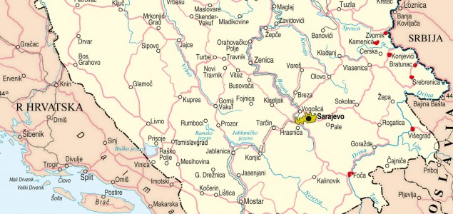 bih mapa Mapa napada na povratnike u BiH | Tacno.net bih mapa