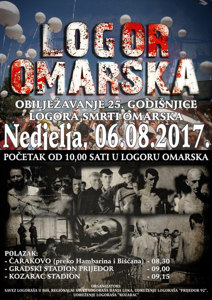 Plakat Omarska 2017