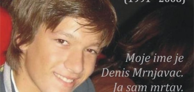 Tri godine od ubojstva Denisa Mrnjavca: Ubijen bez povoda, bez razloga i objašnjenja