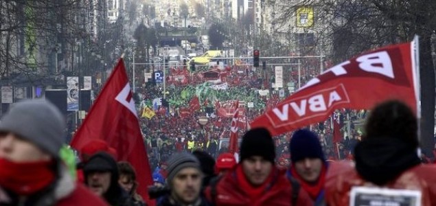 Preko 40,000 prosvjednika na ulicama Bruxellesa