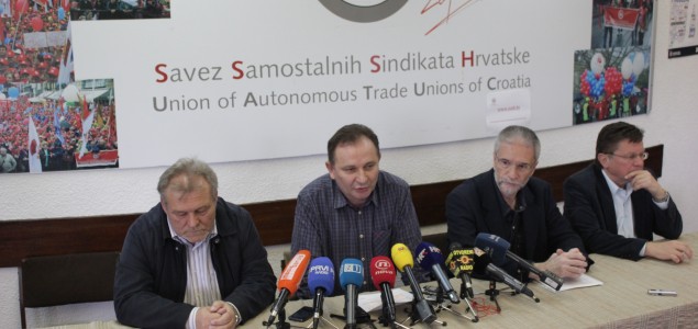 Hrvatski sindikati najavili veliki prosvjed za Praznik rada u Zagrebu