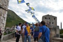 Mostar u  navijačkom transu: Nitko ne sumnja u pobjedu Zmajeva