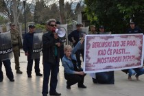 Mostarski protesti i dalje traju:  Fašisti su na vlasti!