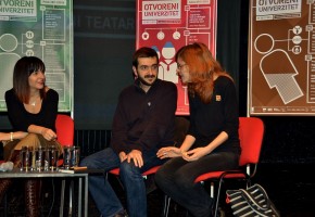 Danijela Majstorović, Nebojša Jovanović i Adriana Zaharijević