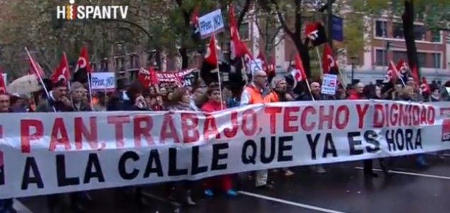 Pogledajte video: Deseci tisuća Španjolaca traže bolje sutra uz slogan “kruha, posla, krov nad glavom”