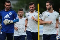 Reprezentativci BiH će do meča sa Irskom obaviti pet treninga