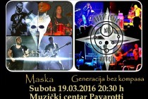 „Maska“ i „Generacija bez kompasa“ – koncert u MC Pavarotti