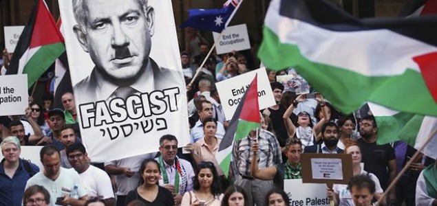 Protesti u Sydneyu povodom posjeta izraelskog premijera Benjamina Netanyahua