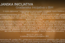 Građanska Rezolucija o Ustavnim promjenama kreće iz Bihaća, zgrade AVNOJ-a