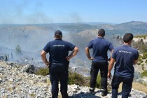 Mostarski požari ugašeni, u Ljubinju gori sto metara od magistralnog puta