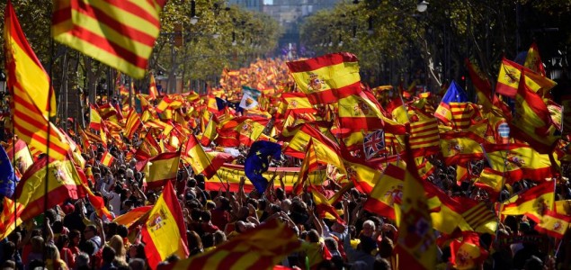 Milion ljudi na ulicama Barcelone: Želimo jedinstvenu Španiju