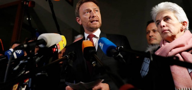 FDP napustio pregovore o Vladi Njemačke