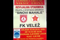 Večeras humanitarna utakmica za Edina Nikšića