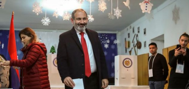 Pobeda Pašinjana na izborima u Jermeniji