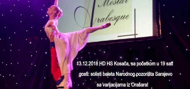 IX koncert ‘Balet Mostar Arabesque’ u četvrtak u Mostaru
