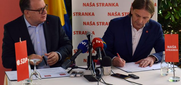 NS i SDPBiH potpisali Sporazum o osnivanju BH bloka