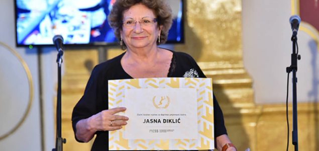 Počasne nagrade MESS-a Jasni Diklić i Fondaciji Hajnrih Bel
