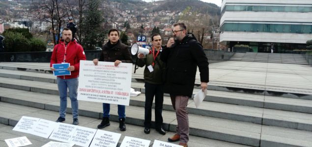 U Sarajevu održan “Marš za žrtve korupcije”