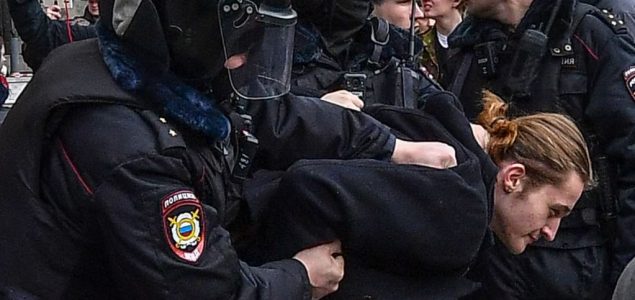 Nekoliko desetina demonstranata uhapšeno na protestu u Moskvi