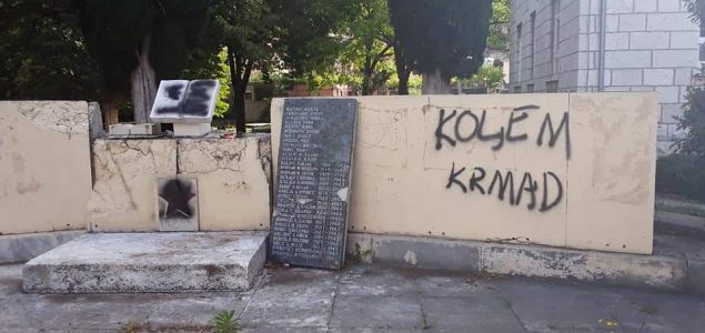 Oštećeni antifašistički spomenici u Stocu: Neofašizam na djelu