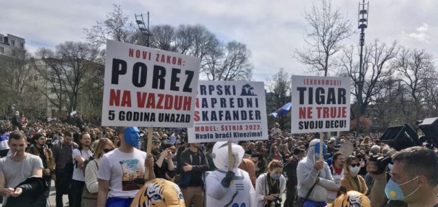 Ekološki protest u Beogradu: Traži se obustava projekata štetnih po životnu sredinu