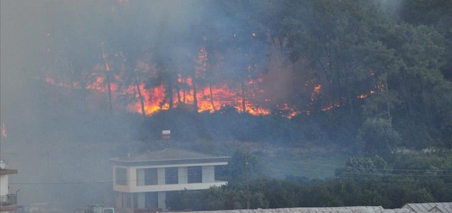 U Turskoj gori još jedanaest požara