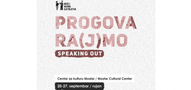 Izložba “Progovara(j)mo” od 20. septembra u Mostaru