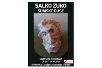 Izložba ”Šumske duše” autora Salke Zuke u galeriji Collegium Artisticum
