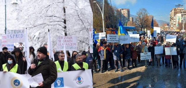 Protesti u Sarajevu i Zenici