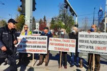 Protesti građana kod Ambasade SAD-a: Palmer pravi još jedan entitet u FBiH