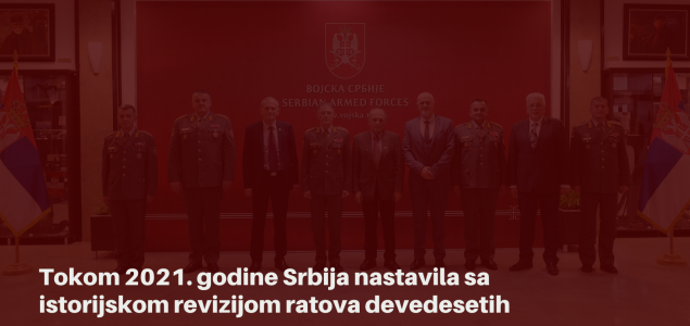FHP: Tokom 2021. godine Srbija nastavila sa istorijskom revizijom ratova devedesetih