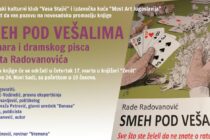 Novosadska promocija knjige “Smeh pod vešalima” novinara i dramskog pisca Radeta Radovanovića 17. marta