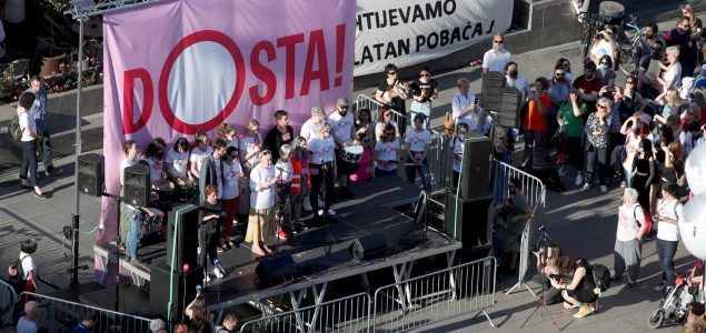 ‘Dosta!’: Diljem Hrvatske održani prosvjedi podrške Mireli Čavajdi