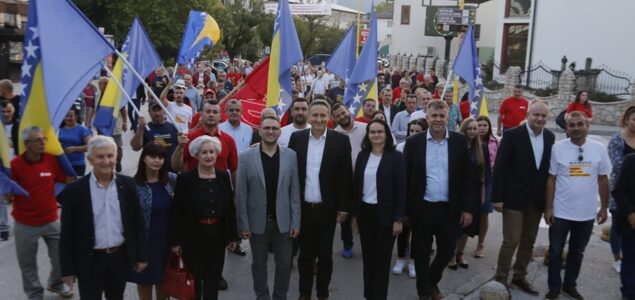 Bećirović u Žepču: Milanoviću, okupatorske čizme nikada nisu pokorile Bosnu i Hercegovinu!!
