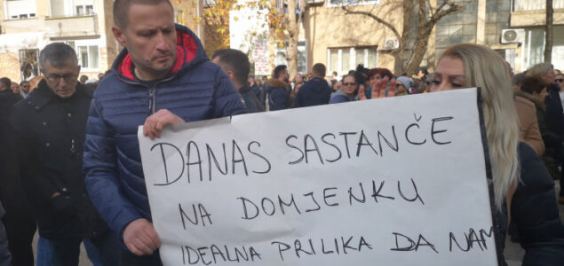 Medicinari pred Vladom HNK u Mostaru: Isplatite nam 1.080 KM