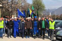Stotine rudara protestuju u Zenici, čeka se odluka o deblokadi računa