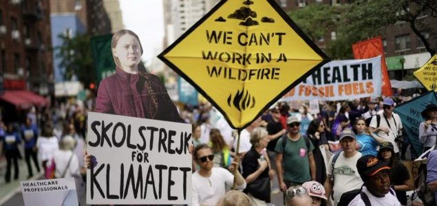 Deseci hiljada ljudi u New Yorku od UN-a traže ukidanje fosilnih goriva